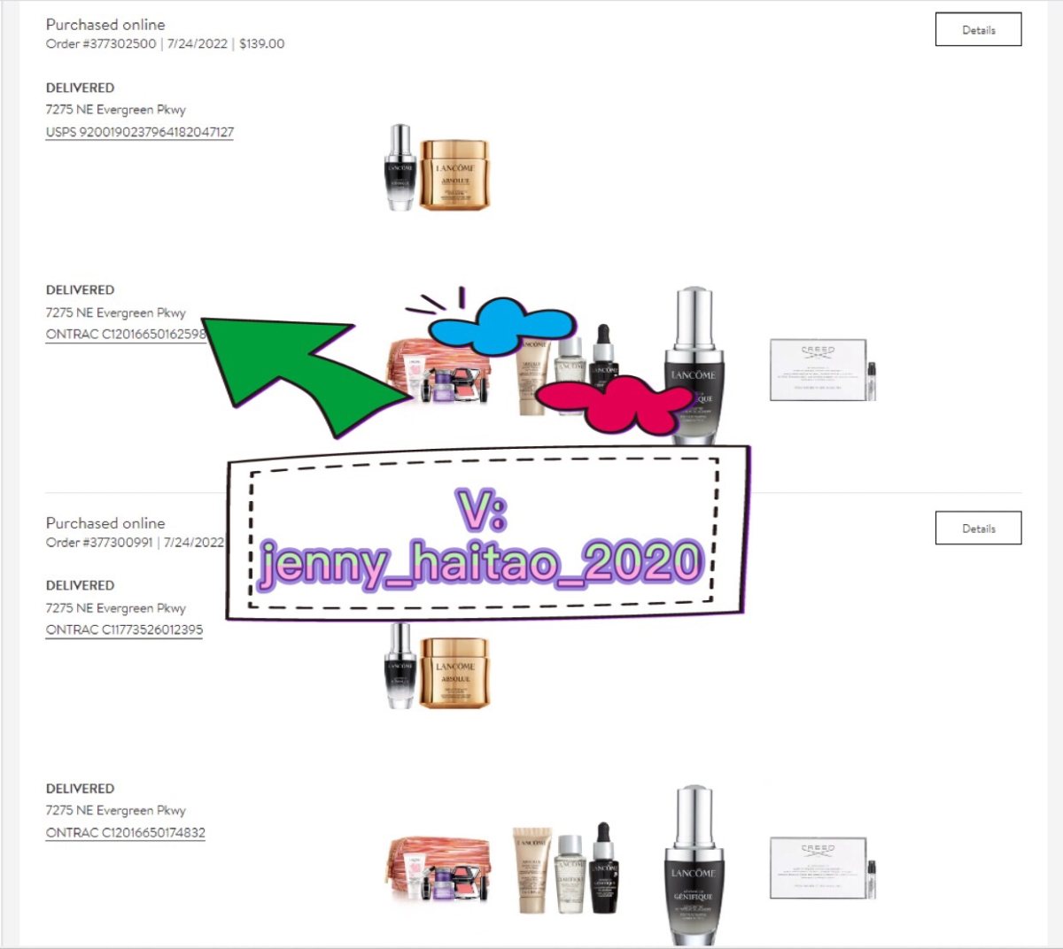 美国Nordstrom百货官网购入，$139一套。 	 美版