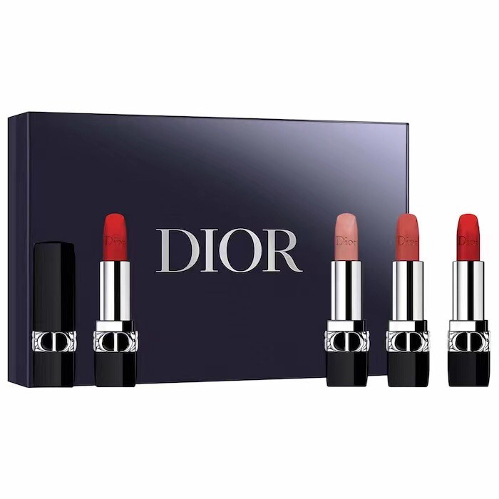 1. Dior 2022新款 圣诞限定mini口红套盒，1.