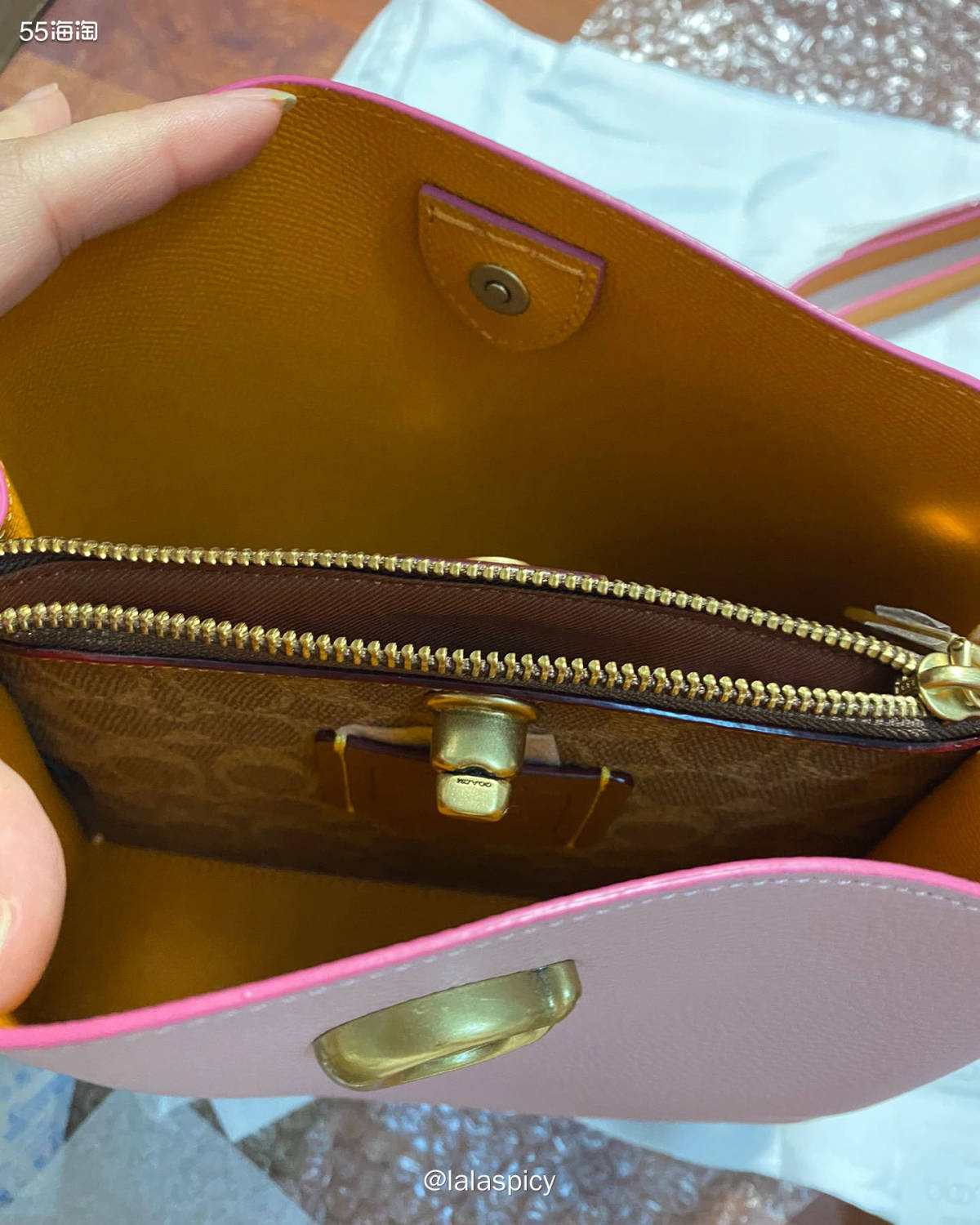 前段时间在布鲁鸣戴尔买下了这只粉水桶 走可乐送 没想到这次1