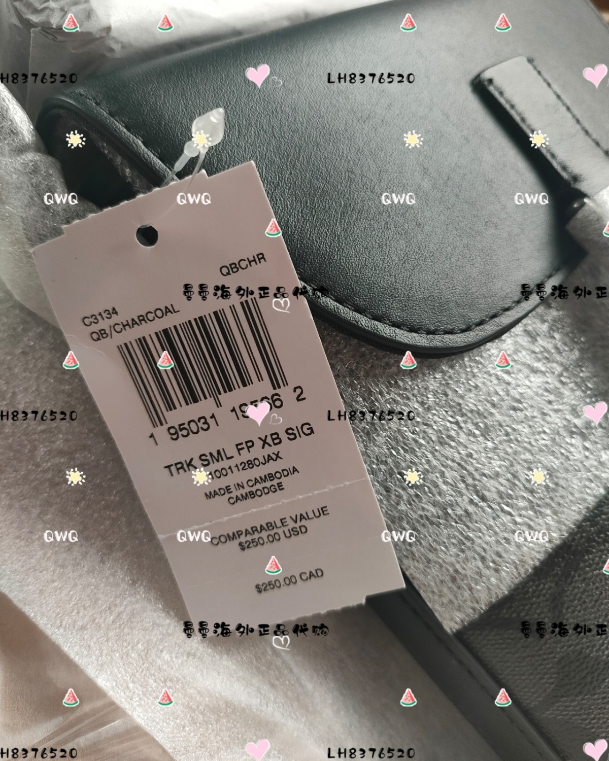 🌻购买商品:coach track老花薯条包 🌻购买网址
