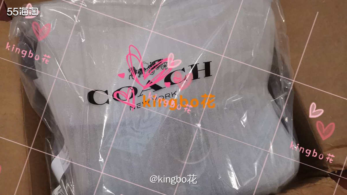 🔴开箱蔻驰lonnie，蓝色款腋下包也超好看啊！  🔶周