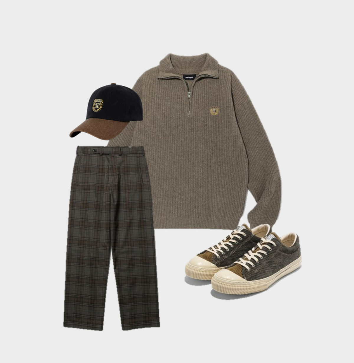 一到秋冬就会想尝试学风的穿搭 韩国有很多设计师品牌一到秋冬也