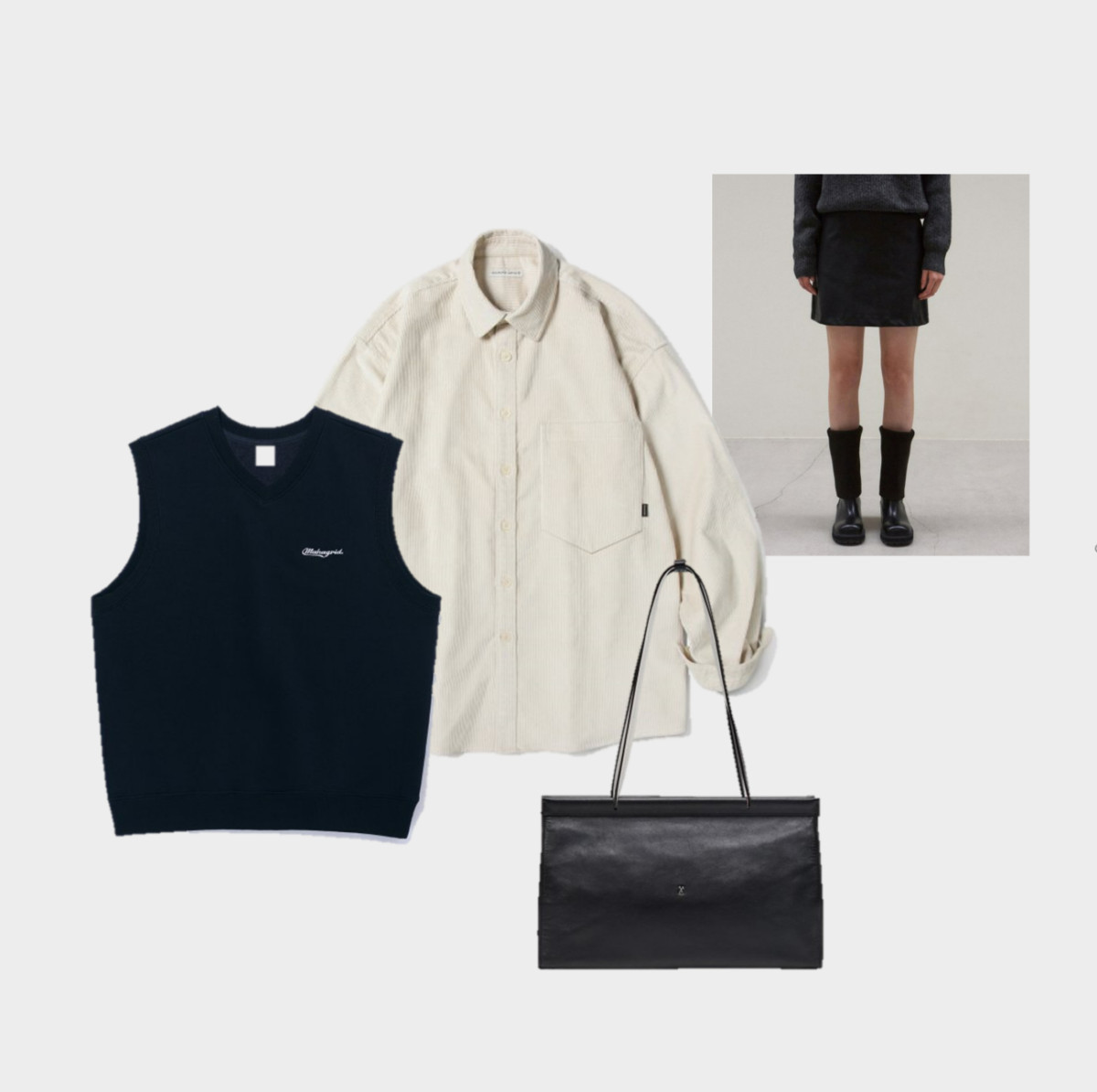 一到秋冬就会想尝试学风的穿搭 韩国有很多设计师品牌一到秋冬也