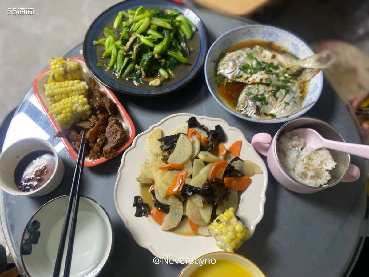 🍚是简单又温馨的生活，每一顿都是爱的味道  ▪️好几天没有
