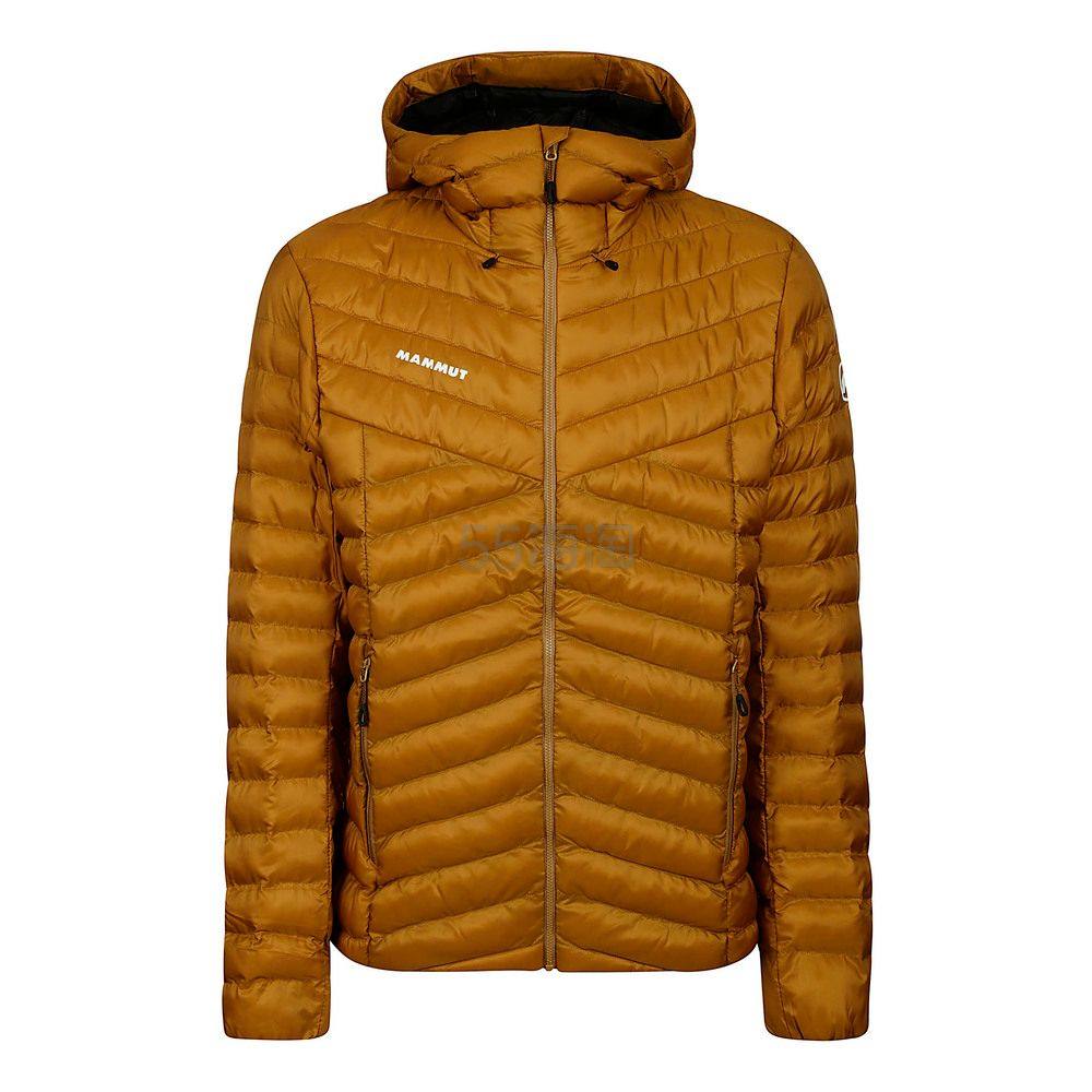 MAMMUT猛犸象 Albula 男士棕色户外冲锋保暖舒适夹克棉服外套