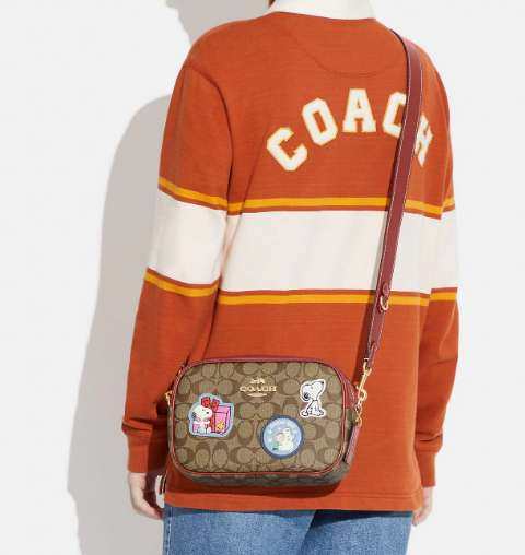 🌻剁手商品:coach Jamie史努比系列相机包 🌻付