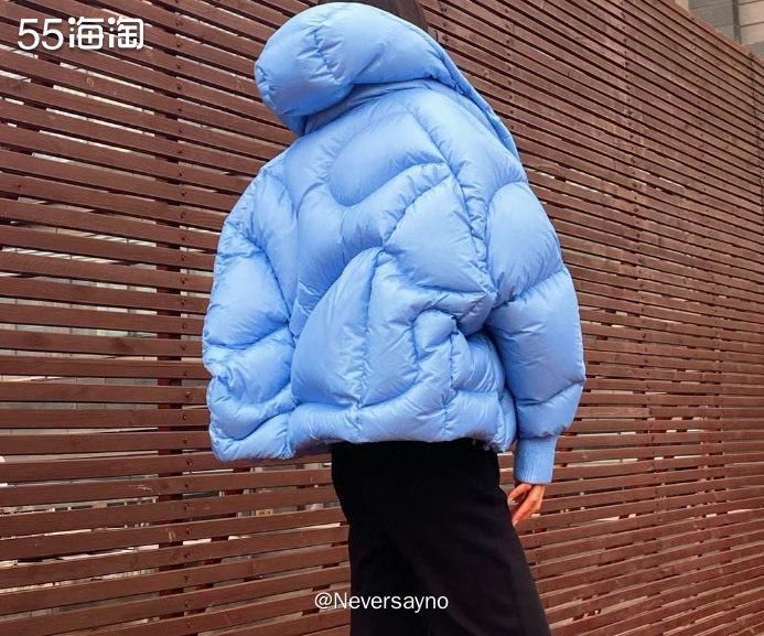 ↔️凑单买的鹅绒羽绒服只要5折！颜色我也很喜欢  ▪️虽然今