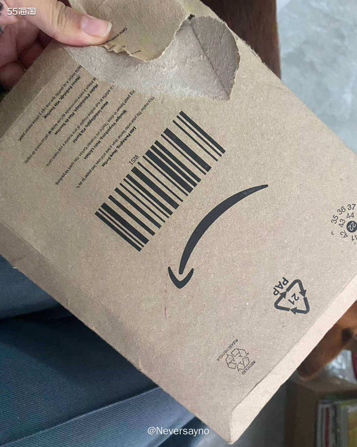 📦海外购买的羊毛巧克力到啦，只要2块钱  ▪️其实这个快递