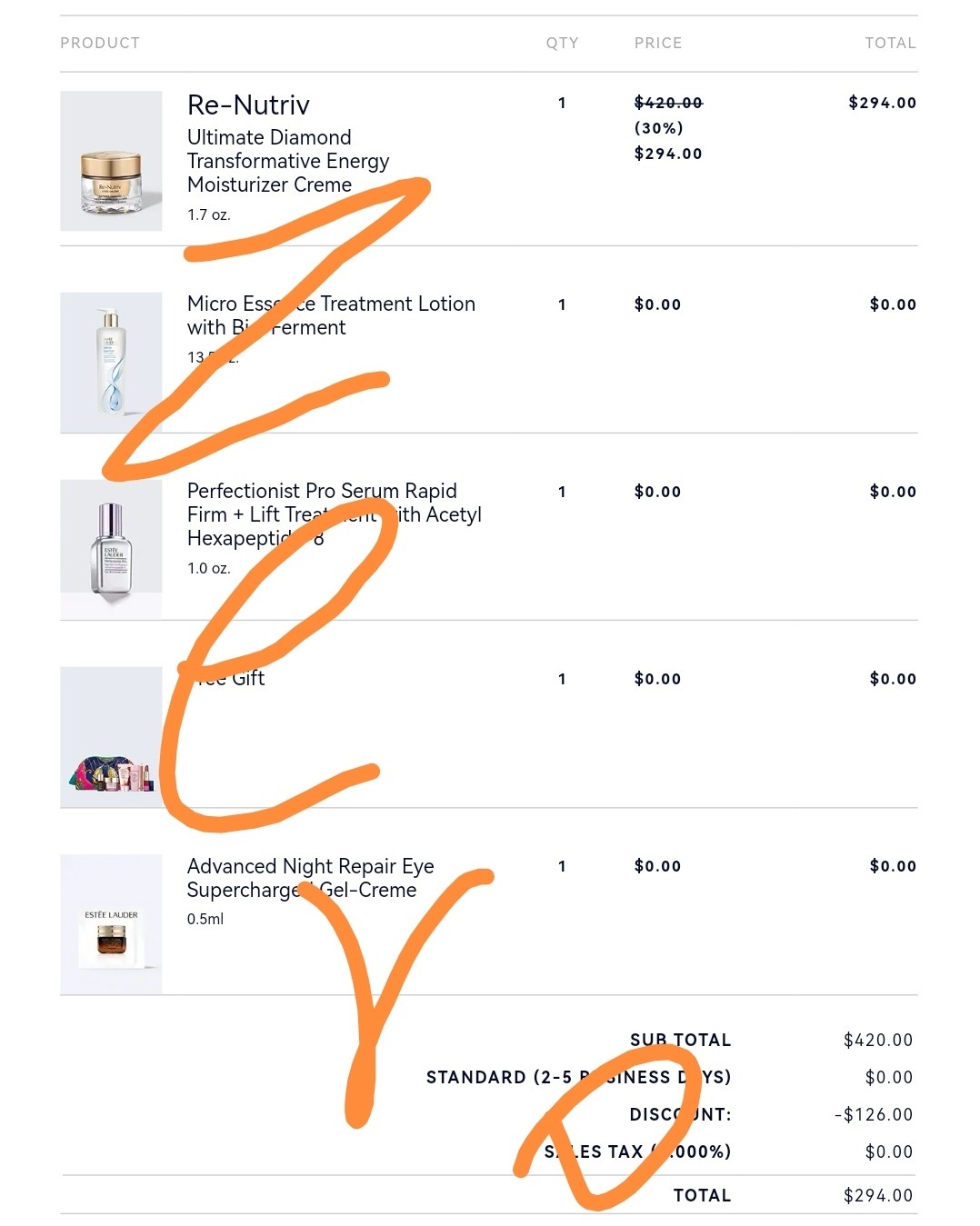 ✅雅诗兰黛黑五活动，我却有聚餐，有饭局，今年买买买的过程很憋