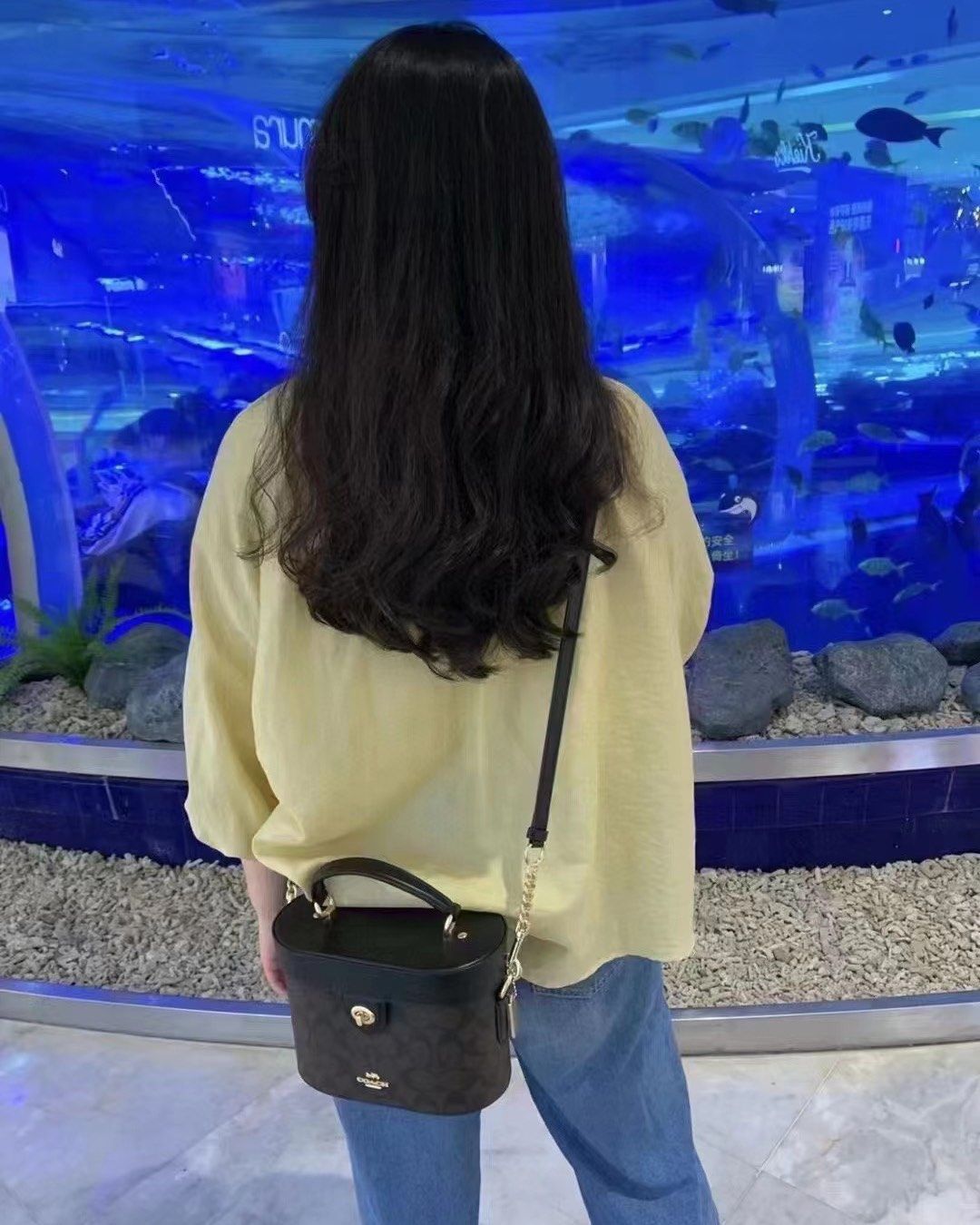 💰1399元包邮 Coach 复古老花盒子包 KAY LV