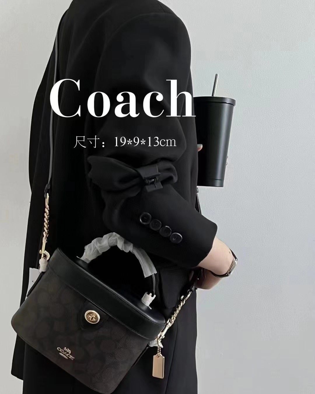 💰1399元包邮 Coach 复古老花盒子包 KAY LV