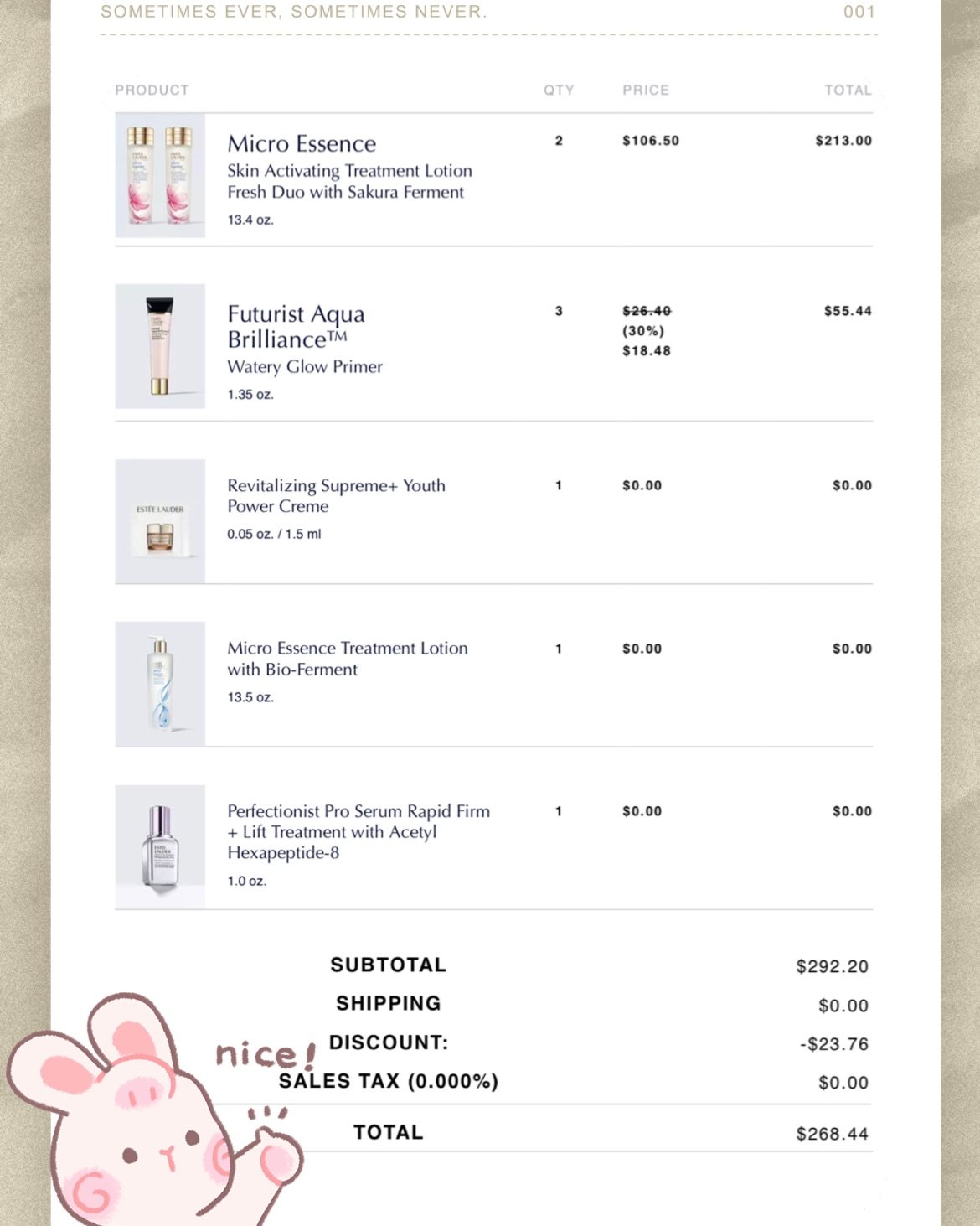 雅诗兰黛今年折扣一直没升级，真的诧异🫢，晚上熬夜不敢睡，生