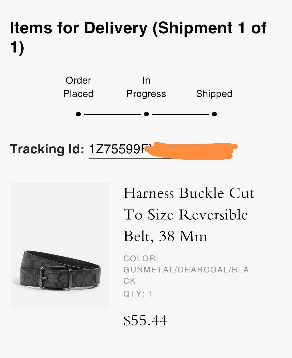 ✔️下单网站:寇驰奥莱官网  ✔️下单产品:男士腰带，货号: