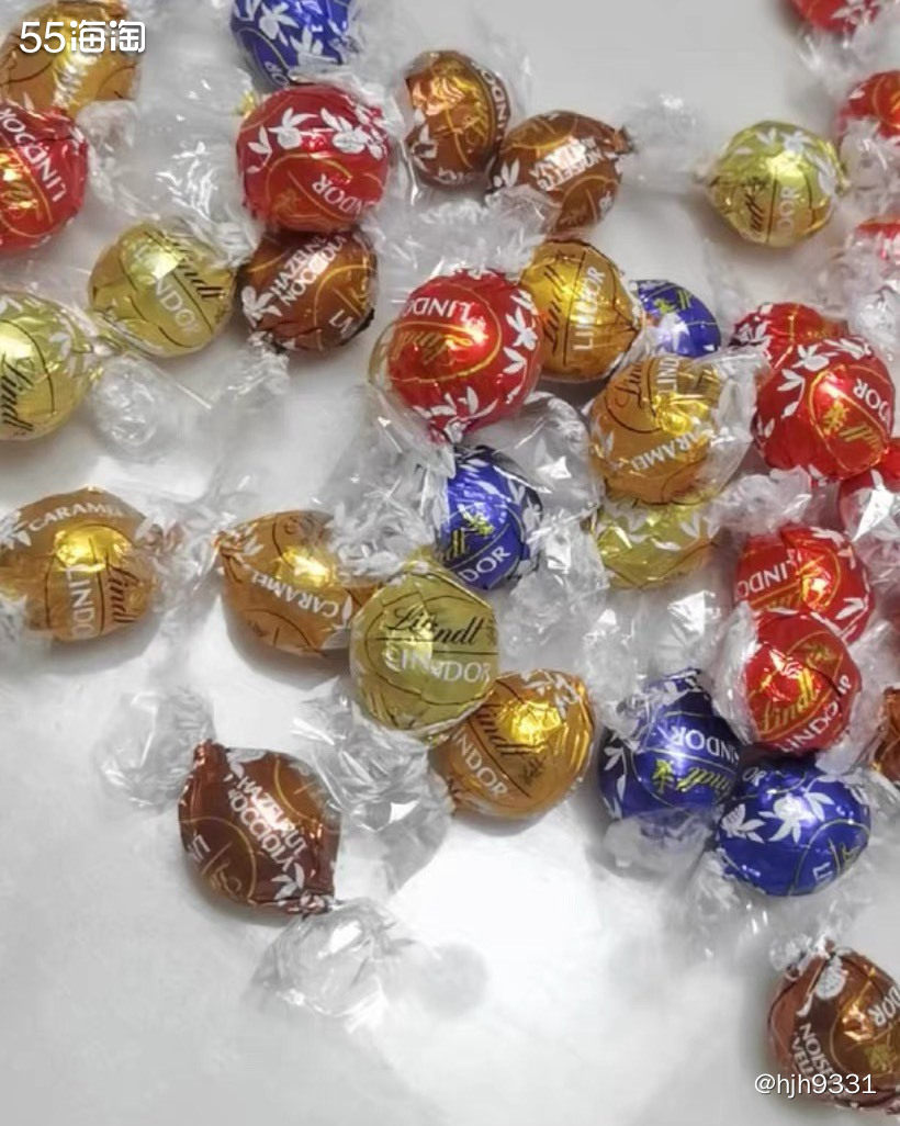 ✨海外购可以买Lindt 瑞士莲软心巧克力球！有蓝色、红色、