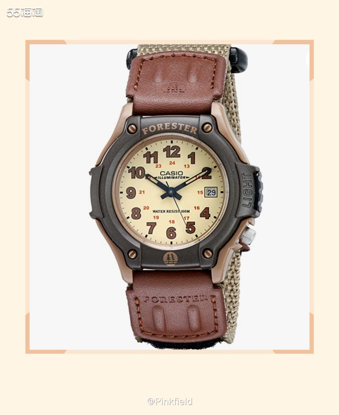 ⌚有没有跟我一样被这款Casio手表的颜值给吸引的？感觉还挺