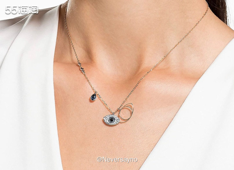 🛒 Swarovski 施华洛世奇 恶xx之眼锁骨链，款式