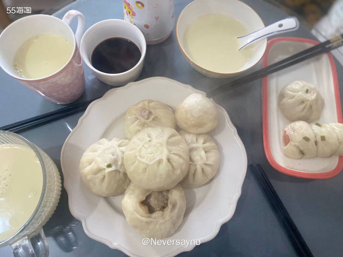 🔥热气腾腾的中国式早餐，真的很满足哦  ▪️昨晚突然想着好