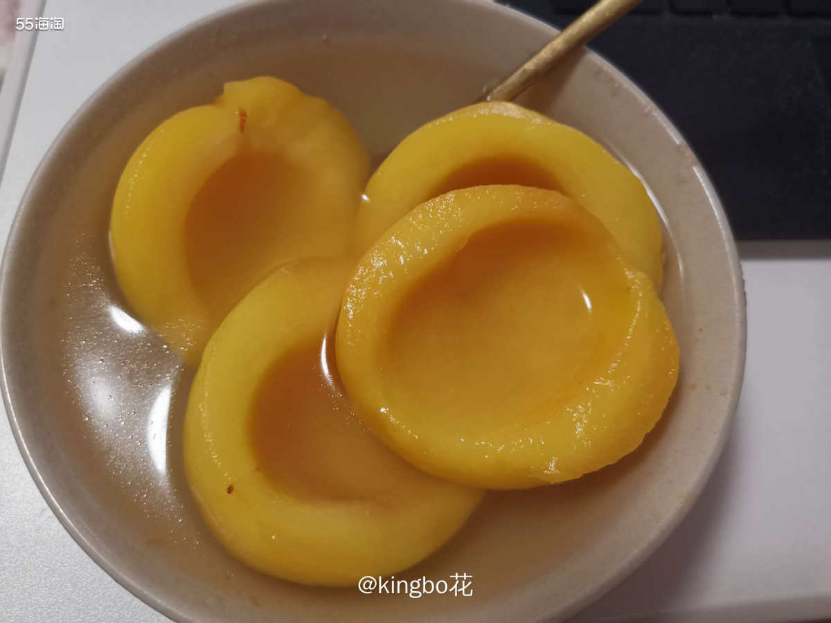 🔴黄桃罐头奢侈一把，一瓶煮一碗据说能搞定刀片嗓？  😨很