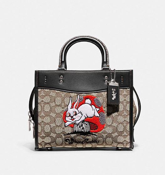 今天上coach中国官网，看到了今年的兔年限定--COACH