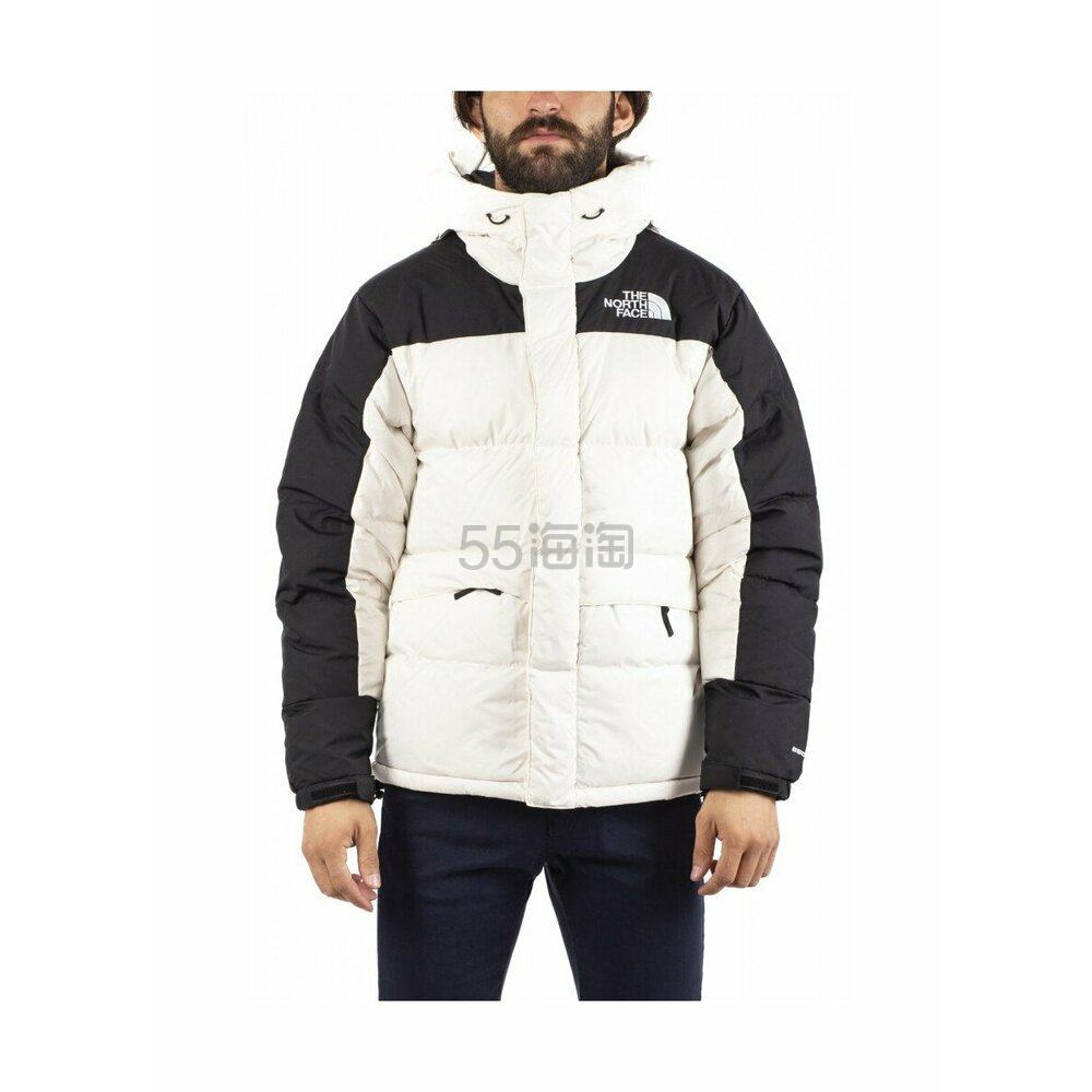 THE NORTH FACE北面 喜马拉雅 男士黑色/白色派克羽绒服