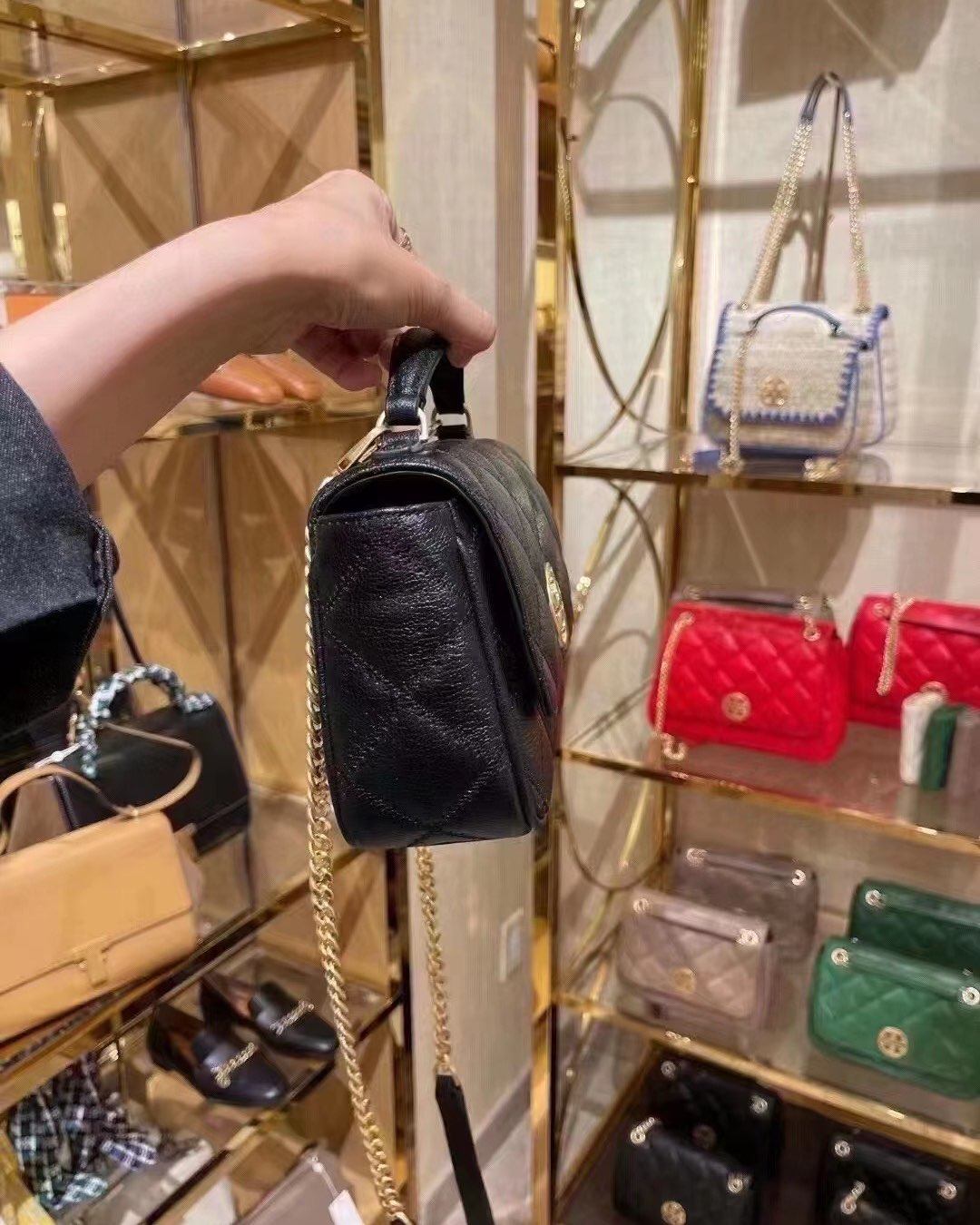 继续接预定啦 tory burch Willa手柄款经典菱格