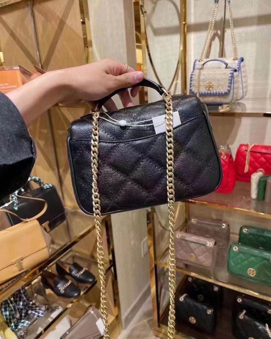 继续接预定啦 tory burch Willa手柄款经典菱格