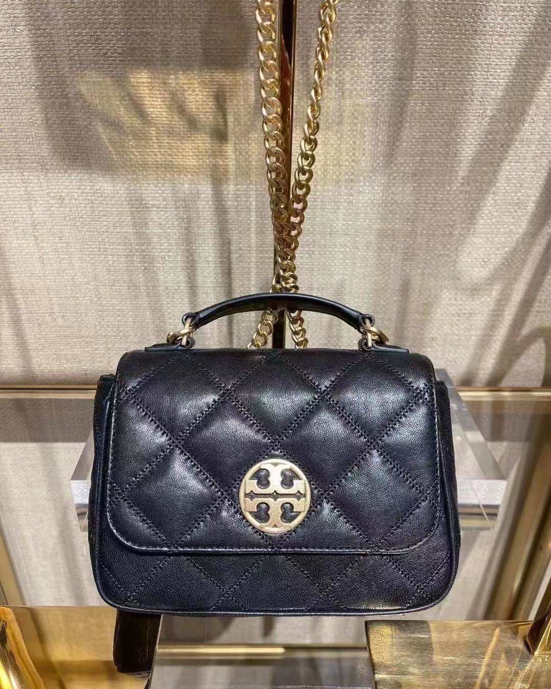 继续接预定啦 tory burch Willa手柄款经典菱格