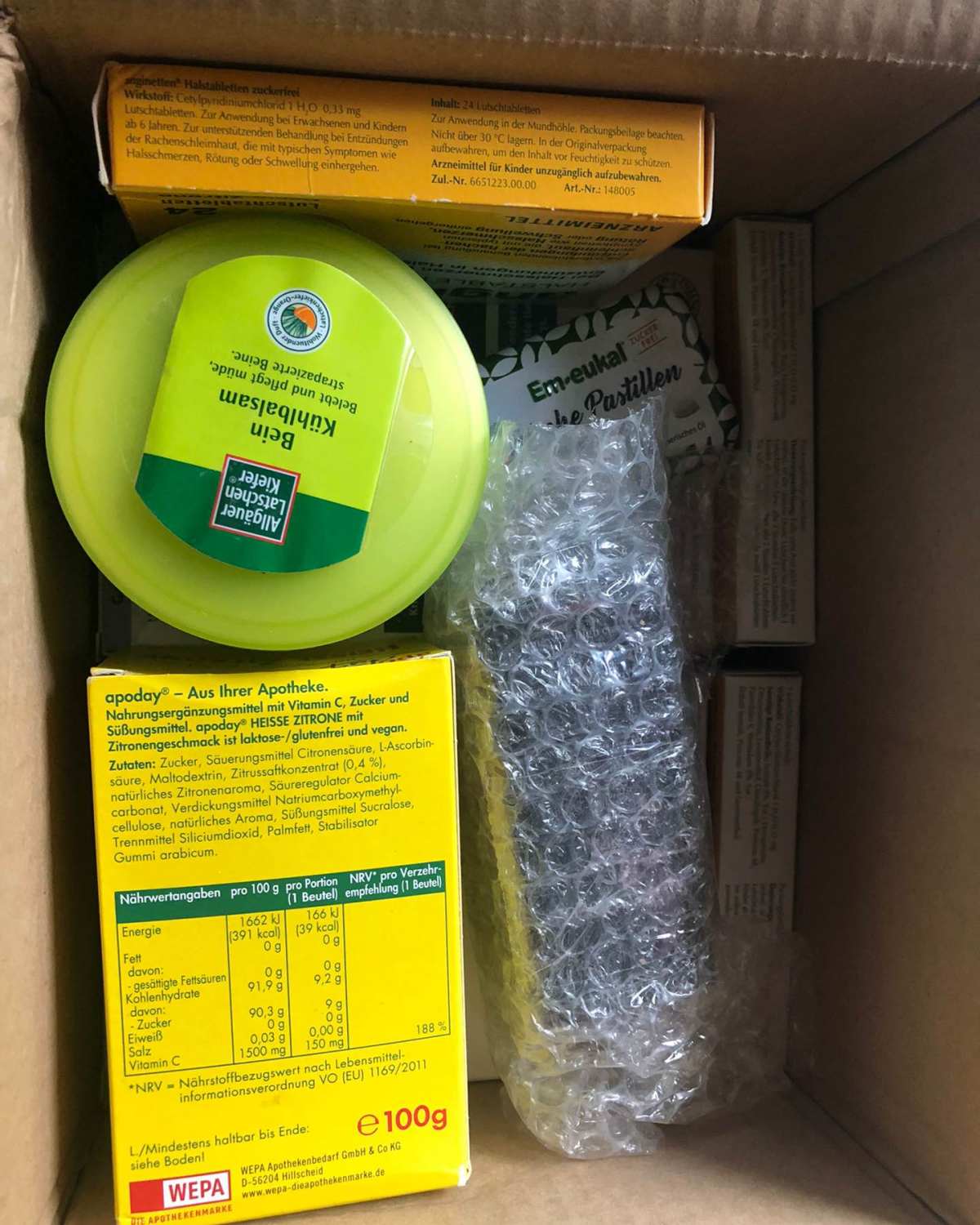 历时一个多月德国BA家的一箱终于收到啦！10.24号买的发货