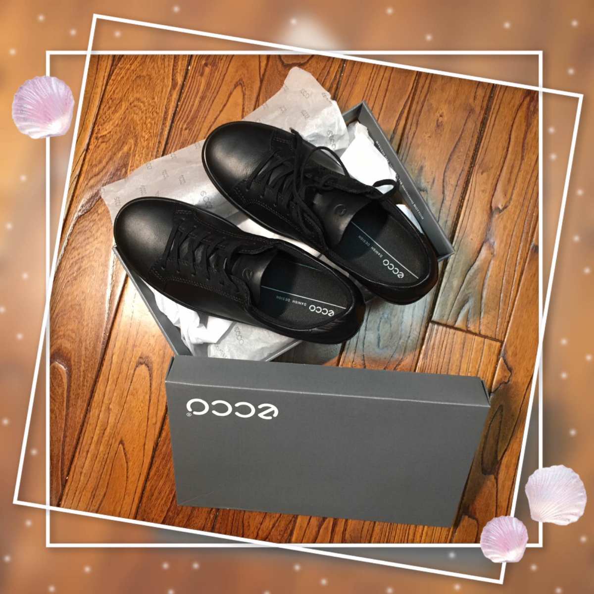 🌟订单详情：ecco女士休闲鞋  🌟购买网站：梅西百货 