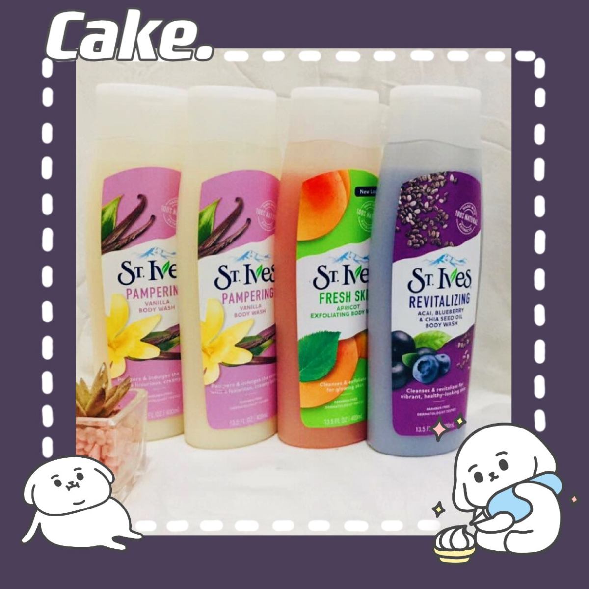 这个圣艾芙品牌不知道有没有知道，我从高中到现在一直用，回购好