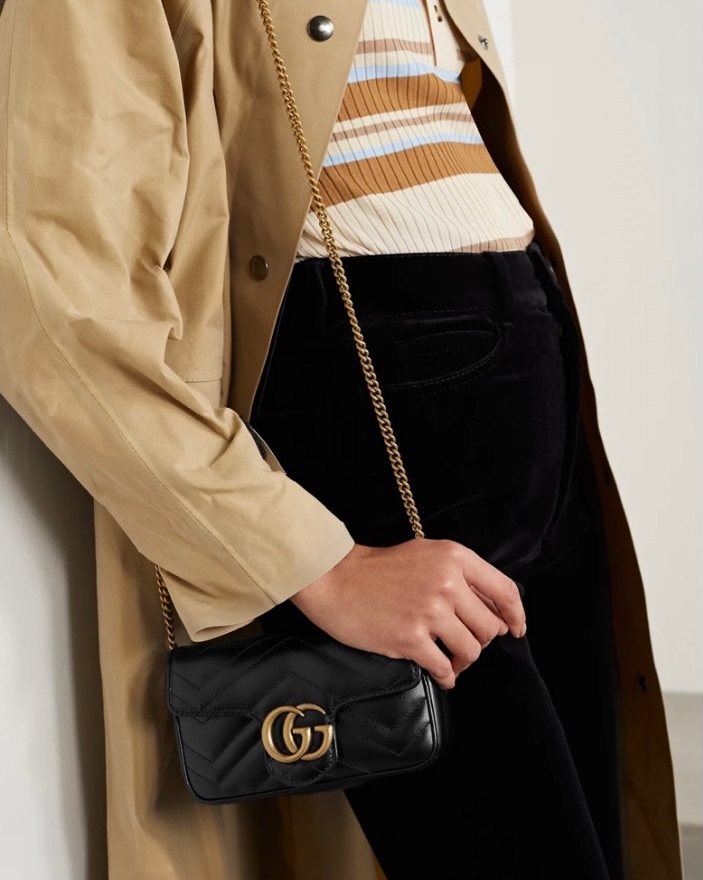 🌟 Gucci的GG Marmont系列的包包不论型号大小