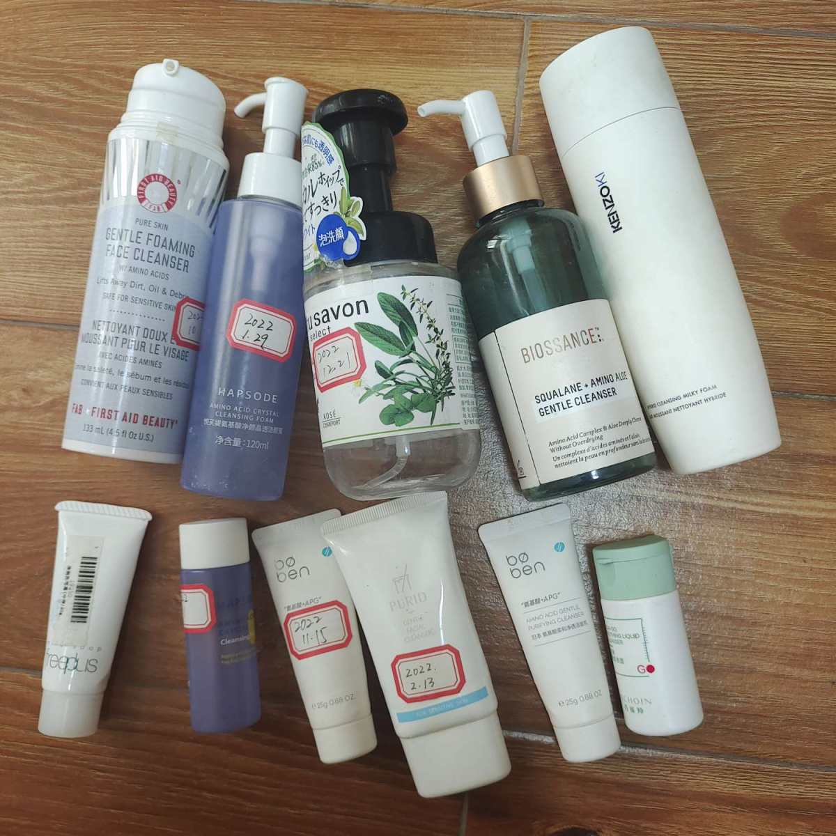 从左上开始！  FAB洗面奶 容量：133ml 购入渠道：淘