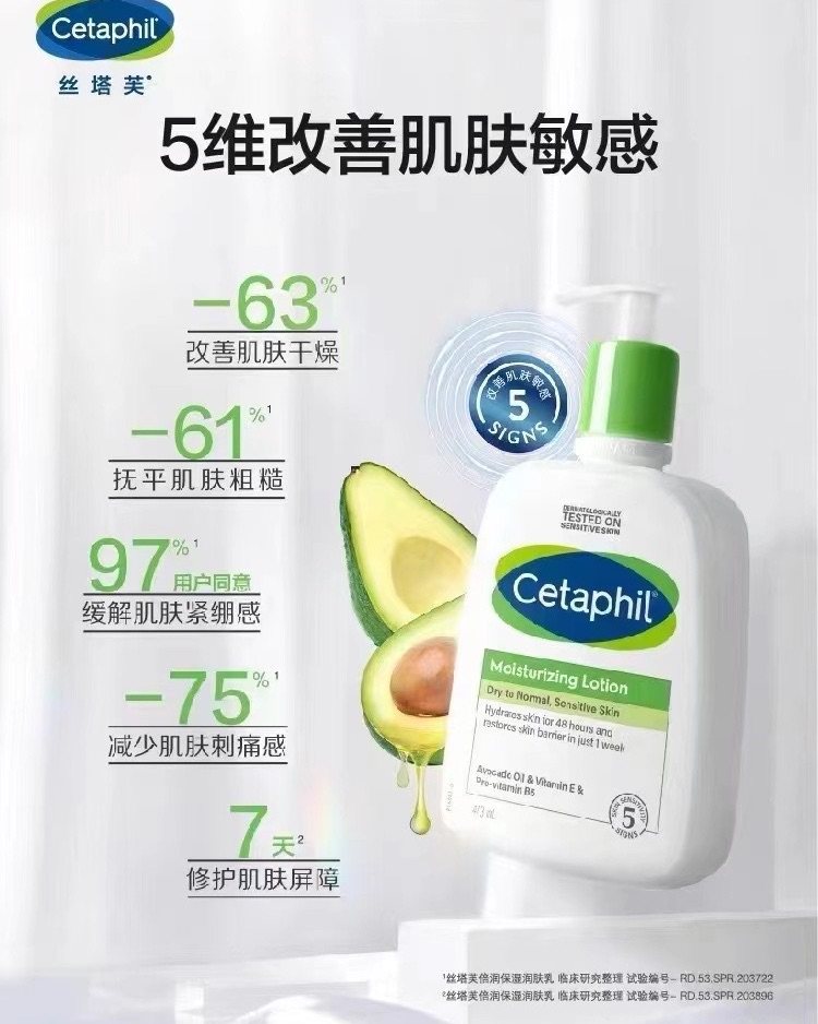 💰210直邮预定 Cetaphil/丝塔芙保湿润肤乳身体乳