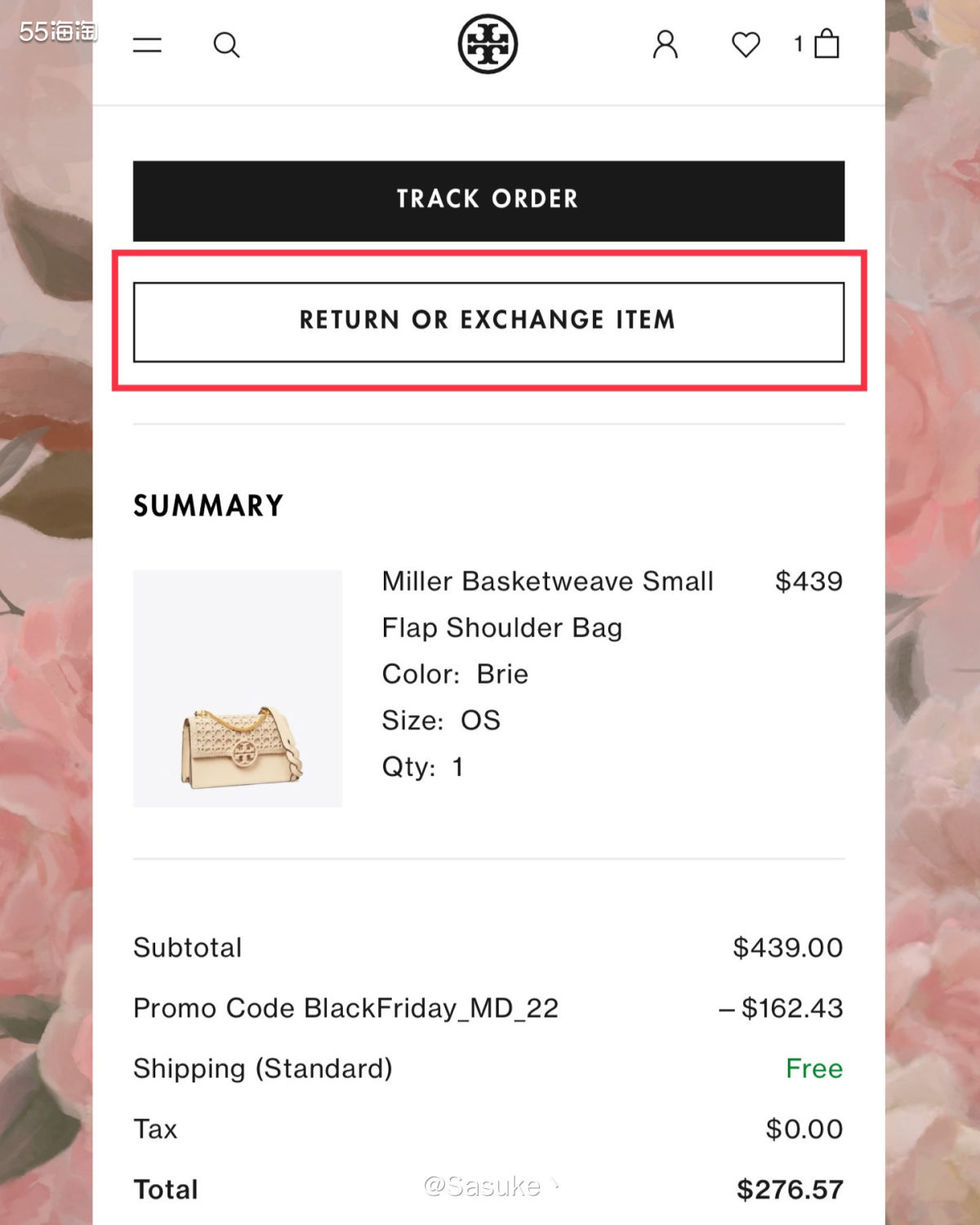 🌈我经常在ToryBurch美国官网下单，偶尔也会后悔冲动