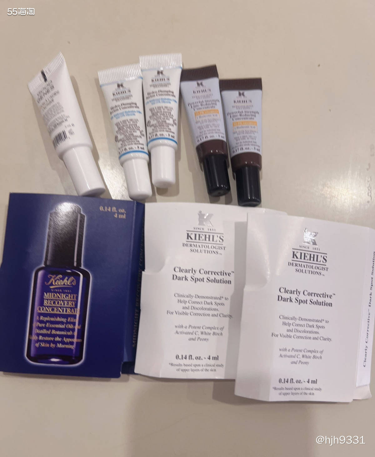 闲置转让： 1⃣️科颜氏精华（有4种）我5/个 2⃣️科颜氏