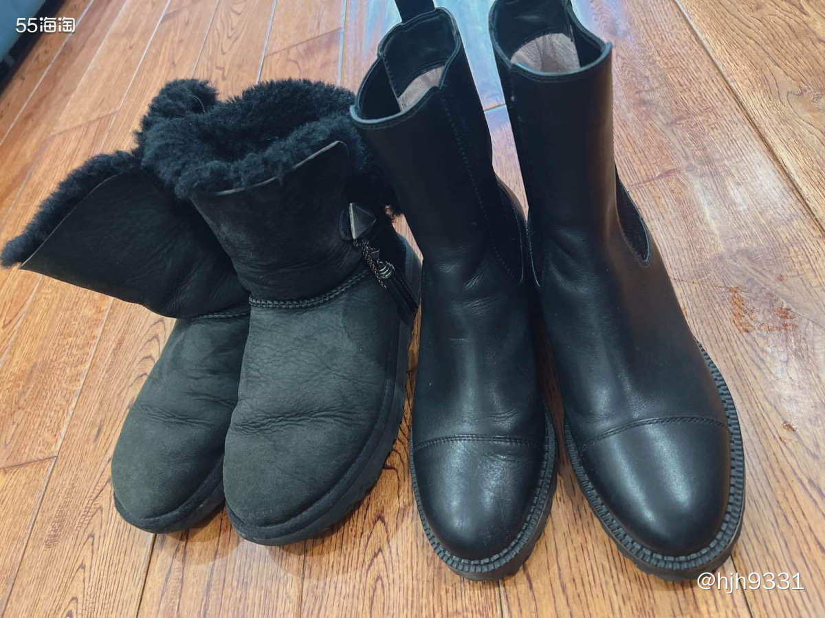 ✨看图就知道哪双穿的最多了，平时出门就直接穿雪地靴，毕竟保暖