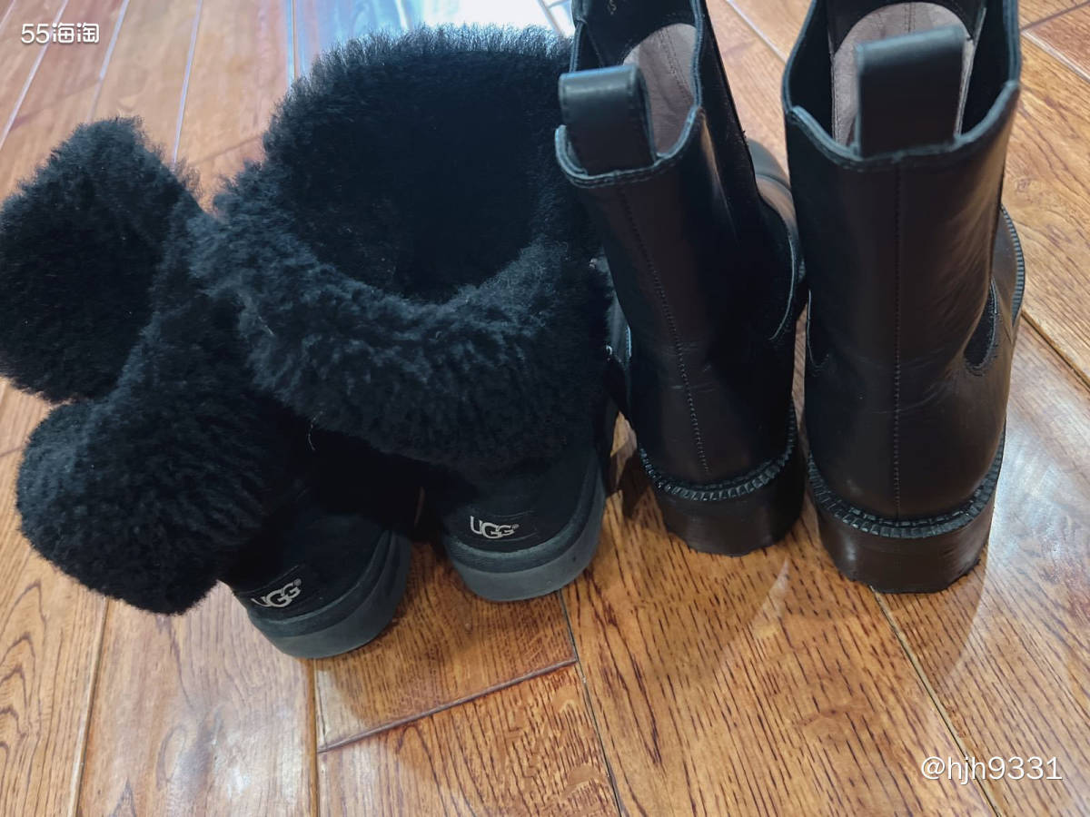 ✨看图就知道哪双穿的最多了，平时出门就直接穿雪地靴，毕竟保暖
