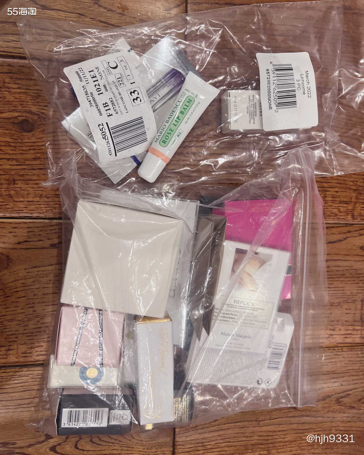 ✨这箱应该是3个订单，梅西的香奈儿洗面奶、ND的香水礼包+凑