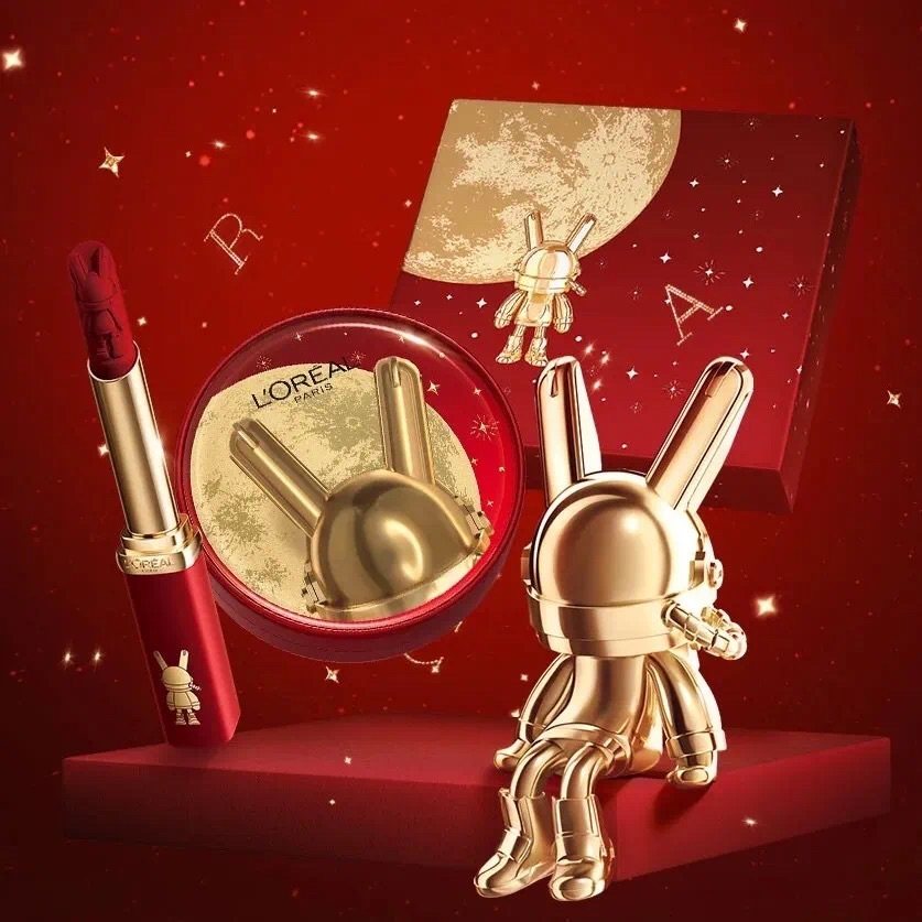 大过年的必须准备一只正红色💄啊！节日里提气色美美的去拜年！