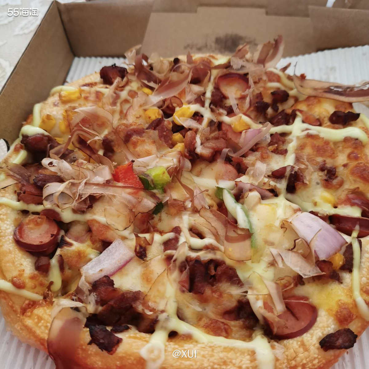 今天没有出门走亲戚也没有出去玩，又不想做饭吃剩菜🧐只好瞅瞅