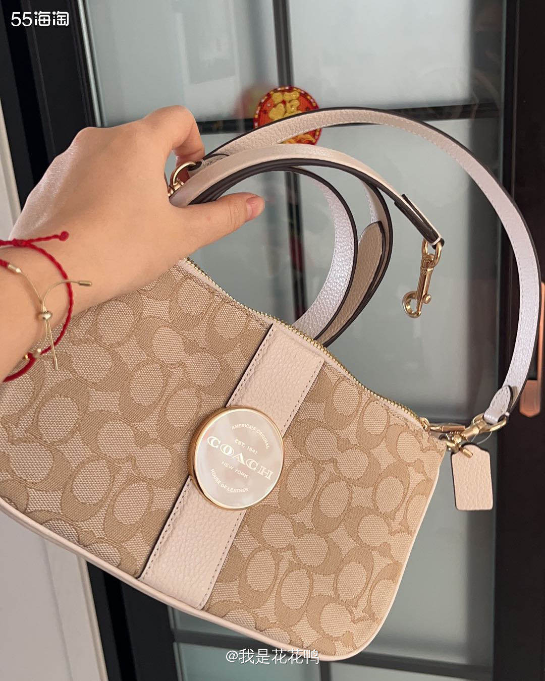 ✅购买网站:coach奥莱官网  ✅购买产品:老花腋下包  