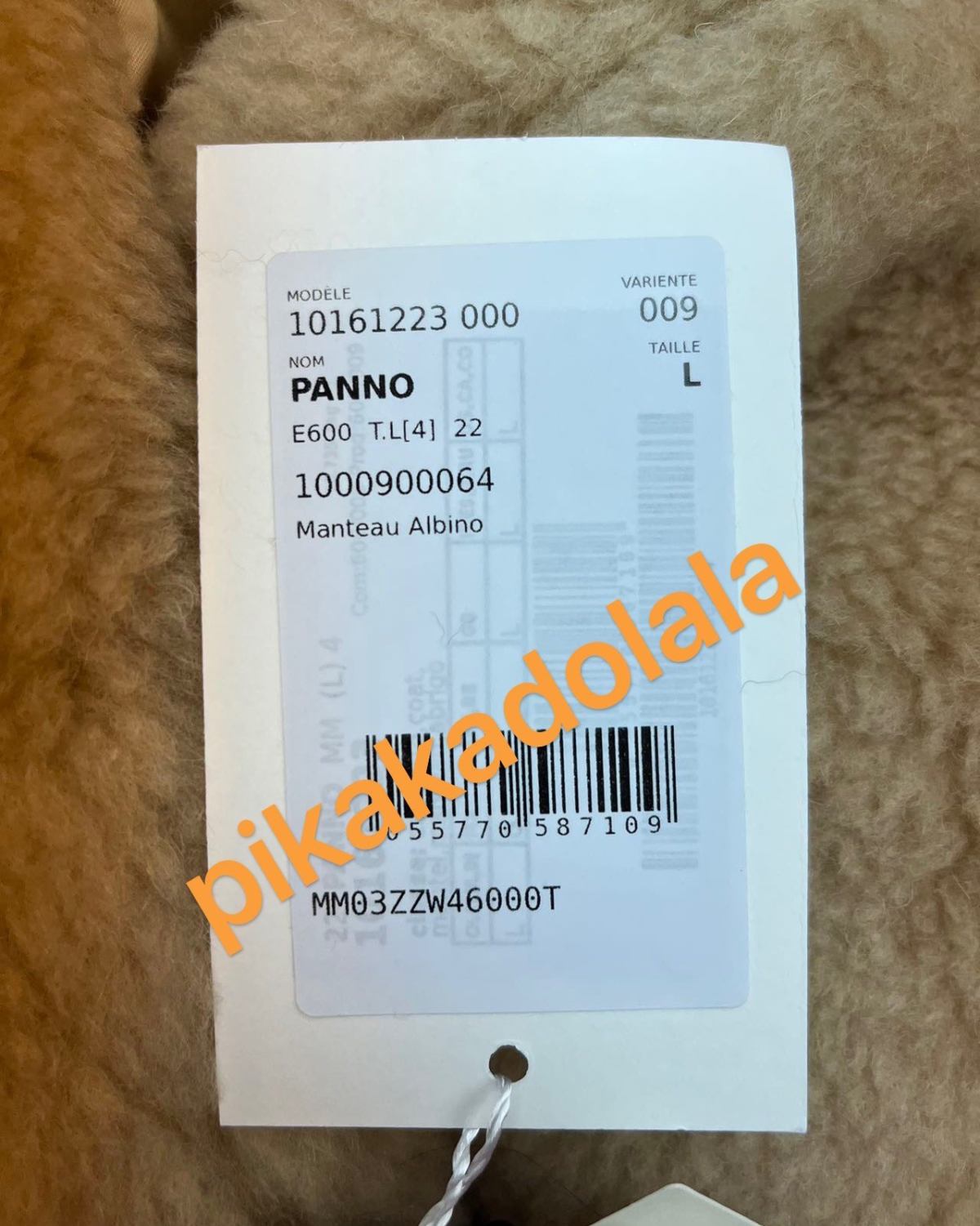Max mara teddy bear panno 009香