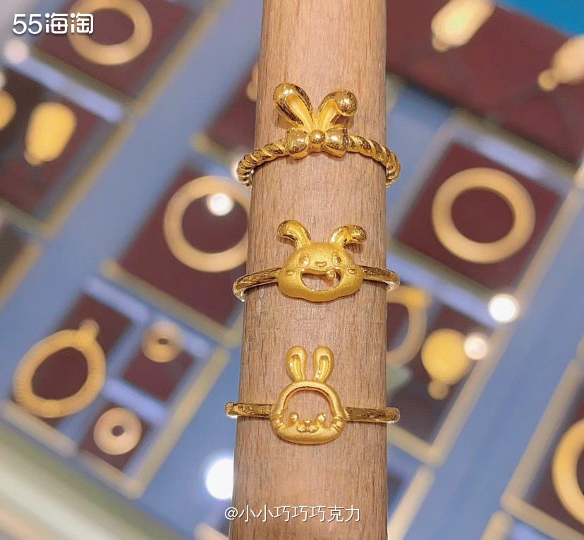 今年兔子各大金饰品牌都出了好多兔年限定饰品呀，上一篇说过兔年