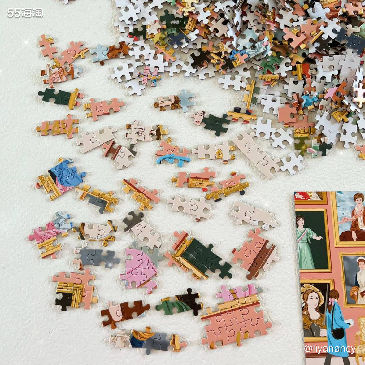 ✨23年的亚马逊第一次剁手，送给我心爱的galison拼图，