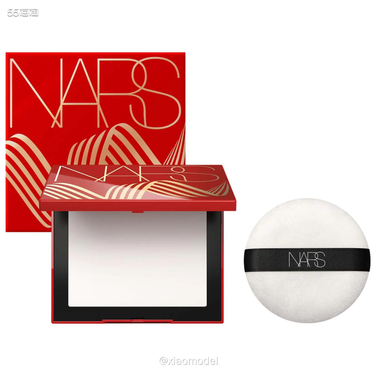 🔴Nars蜜粉饼是它家明星产品，持久控油，定妆效果很赞。它