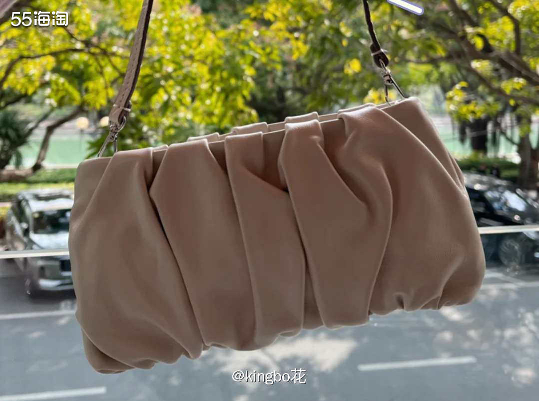 🔴云朵包谁不爱呢？千元拿下STAUD Bean 褶饰手提包