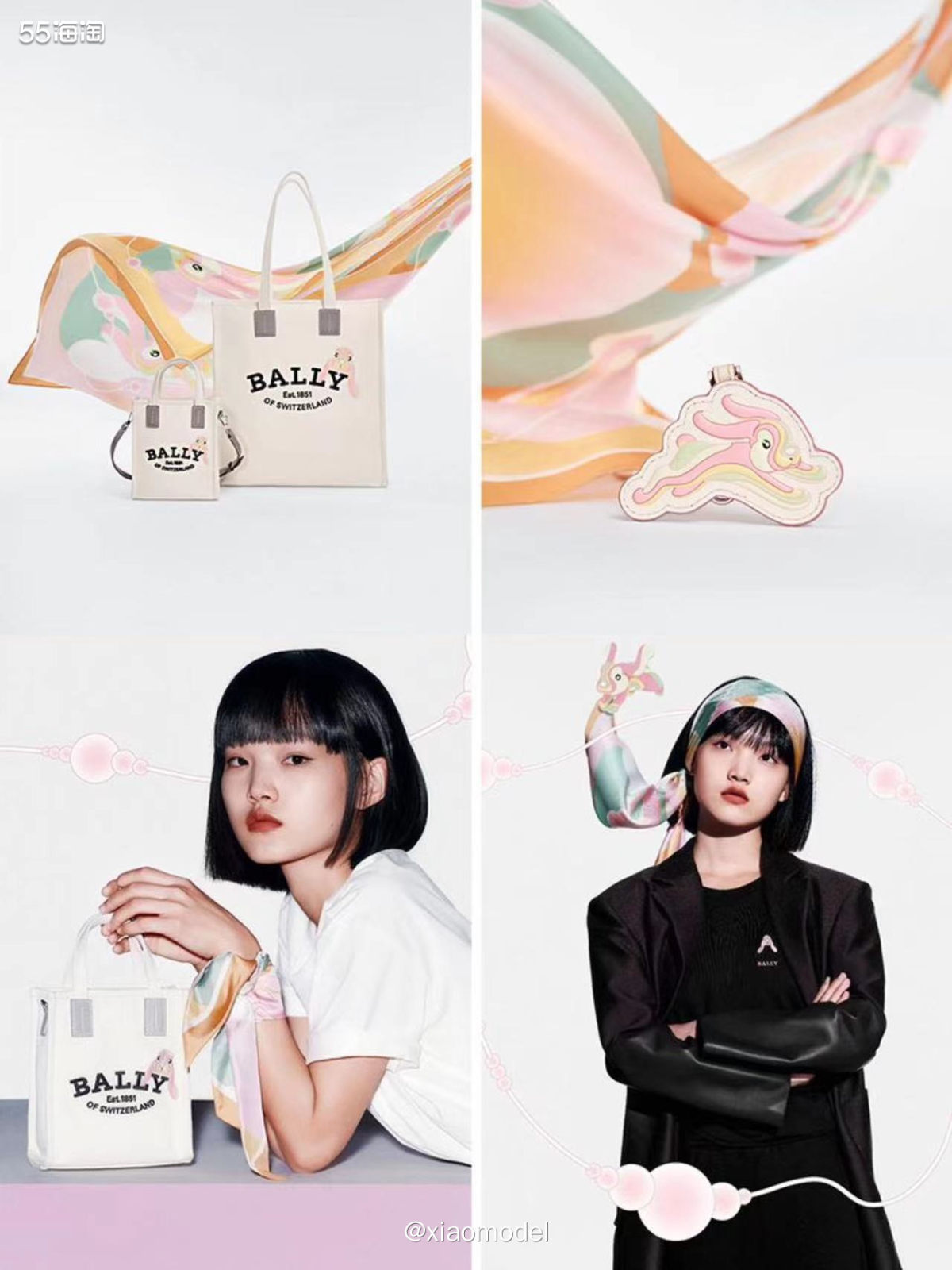 🔴Bally今年的兔年限定设计我好喜欢啊，果然和艺术家合作