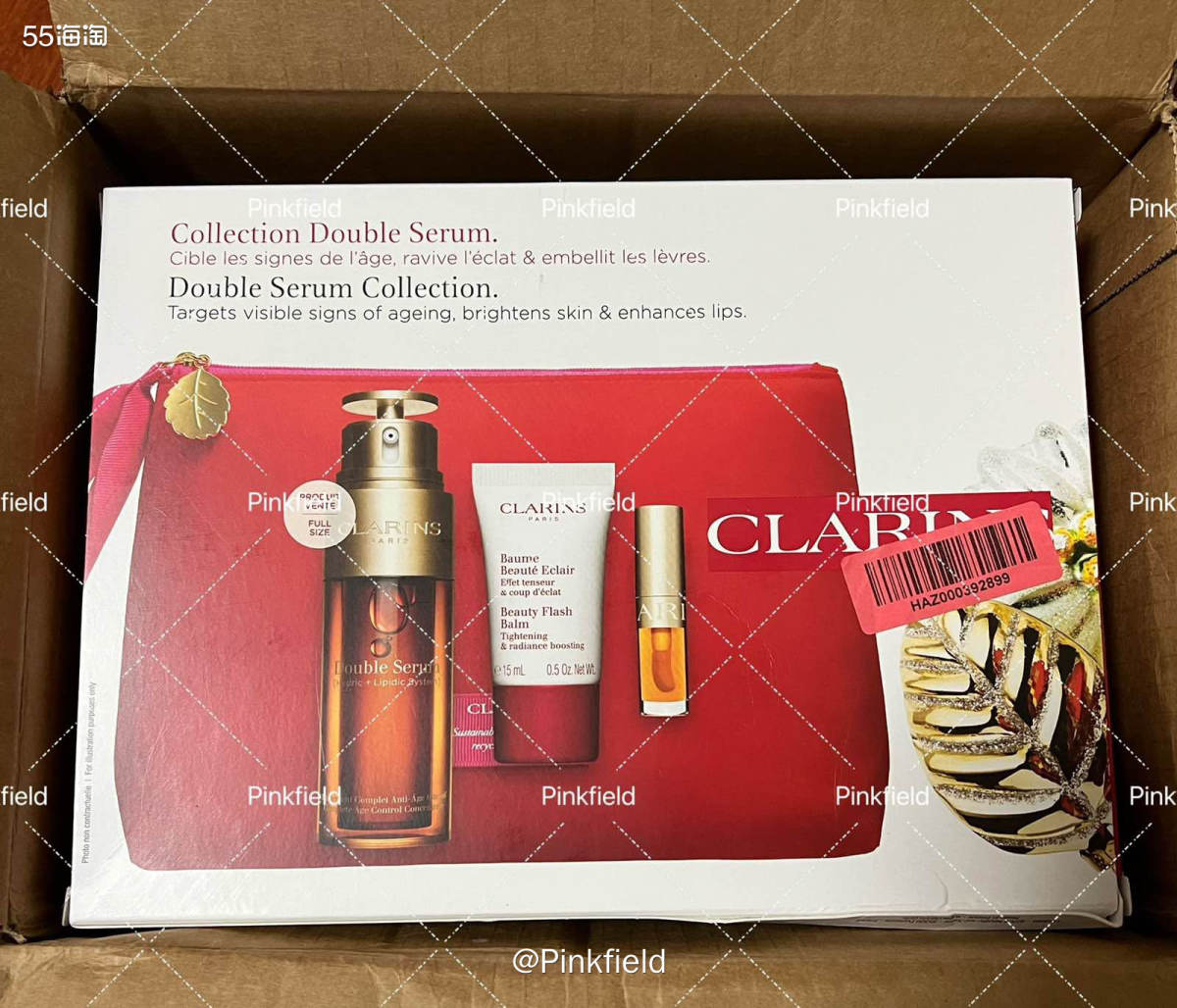 ♥️这箱的娇韵诗双萃就是跟上一箱科颜氏白泥就是一对失散的姐妹