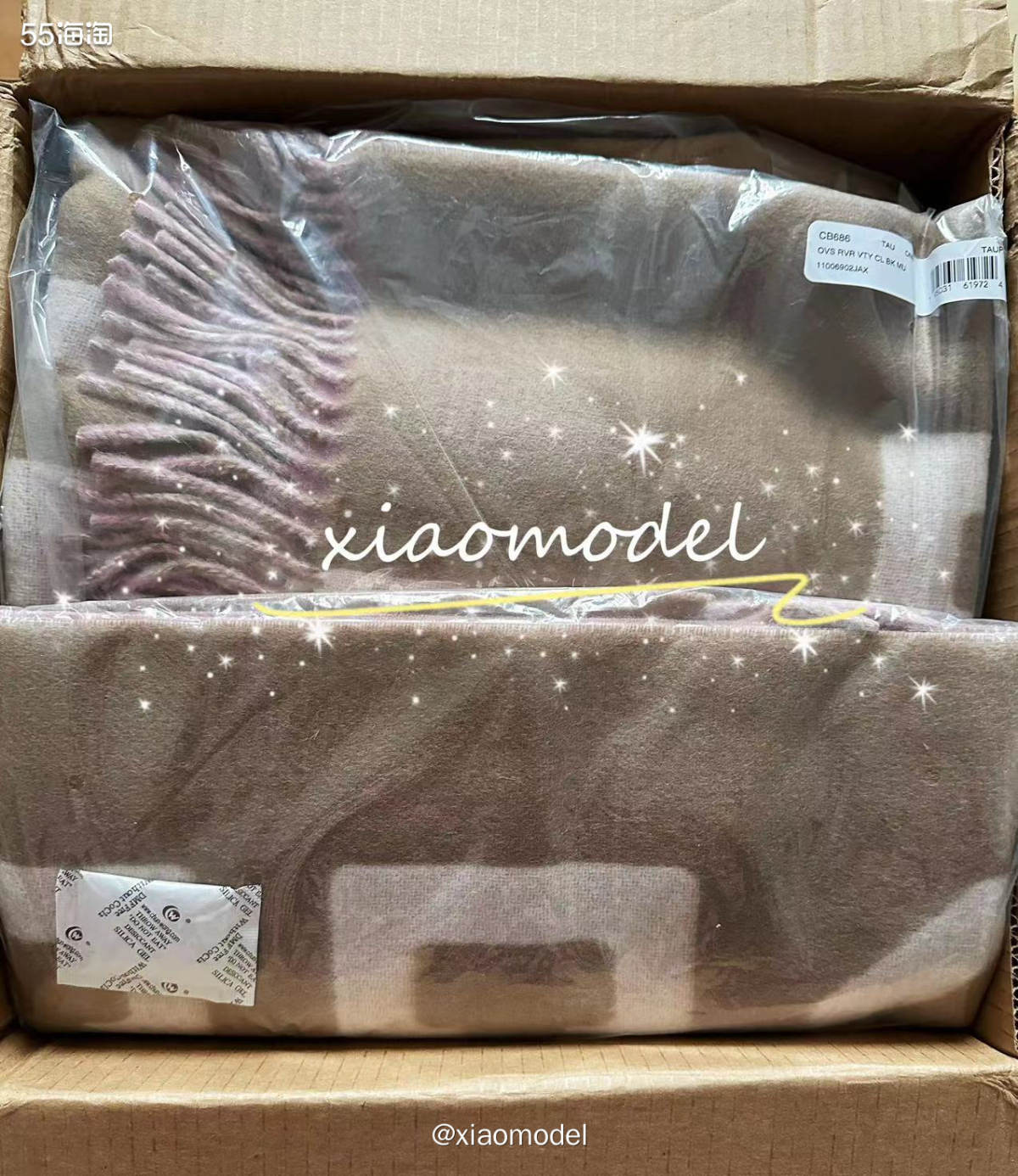 🌷昨天又收到1箱子Coach围巾，至此，黑五买的围巾全部收