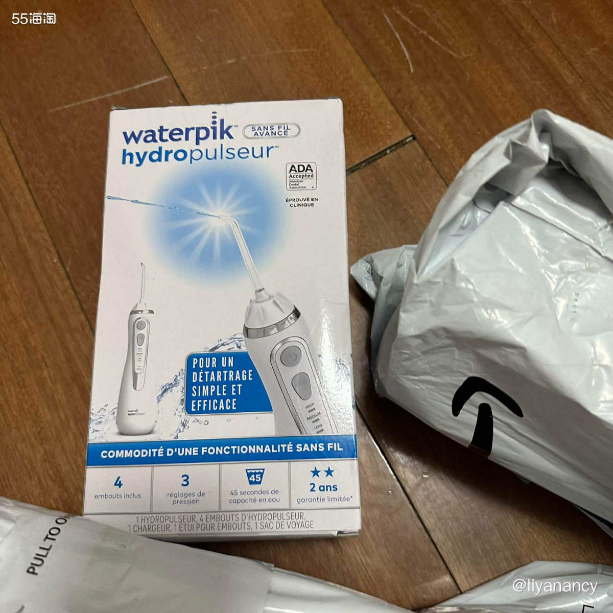 ✨晒一下亚马逊海外购新到货的洁碧水牙线，当时下单的时候我就很